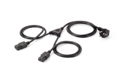 Equip Y-Netzanschlusskabel Schuko->2xIEC C13 St/Bu...