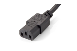 Equip Y-Netzanschlusskabel Schuko->2xIEC C13 St/Bu 1.80m PVC