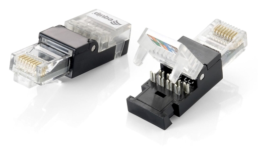 Equip Stecker Cat6 ungeschirmt RJ45 wzf. 2Stk transp. Polybeutel