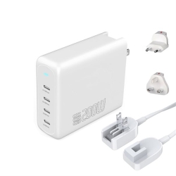 4smarts Charger GaN Flex Pro 200W 4 USB-C Travel Edition...