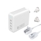 4smarts Charger GaN Flex Pro 200W 4 USB-C Travel Edition white