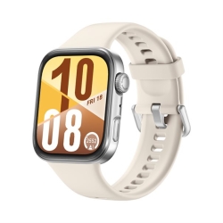 Huawei Seiya-B19F Watch Fit 4 aluminuim Smartwatch 38mm white fluoroelastomer