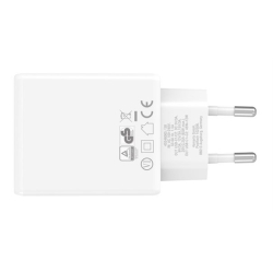 4smarts Charger PDPlug Slim Dual 65W GaN 2C white