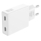 4smarts Charger PDPlug Slim Dual 65W GaN 2C white
