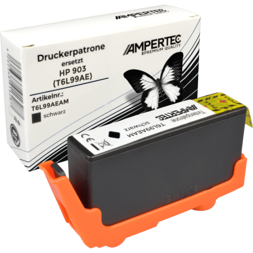 Ampertec Tinte ersetzt HP T6L99AE 903 schwarz