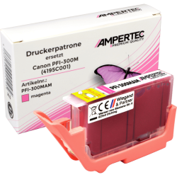 Ampertec Tinte ersetzt Canon PFI-300M 4195C001 magenta