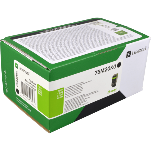 Lexmark Toner 75M20K0 schwarz