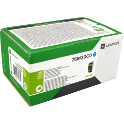 Lexmark Toner 75M20C0 cyan