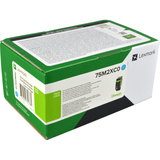 Lexmark Toner 75M2XC0 cyan