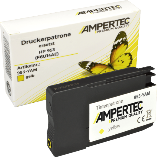 Ampertec Tinte ersetzt HP F6U14AE 953 yellow