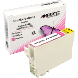 Ampertec Tinte ersetzt Epson C13T10H340 604XL magenta