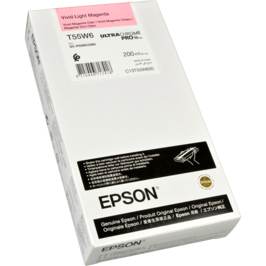 Epson Tinte C13T55W600 vivid light magenta T55W6