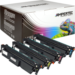 4 Ampertec Toner ersetzt Canon 069 Multipack KCMY