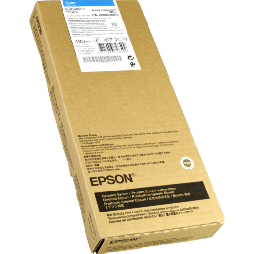 Epson Tinte C13T55P240 cyan T55P2 SJIC48P-C