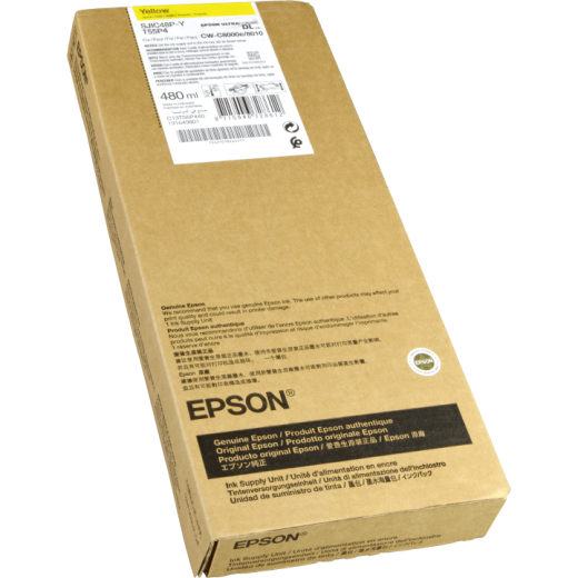 Epson Tinte C13T55P440 yellow T55P4 SJIC48P-Y