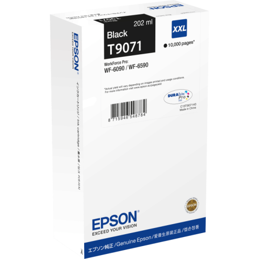 Epson Tinte C13T90714N schwarz T9071