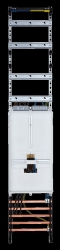 F-TRONIC Zählerfeld VZ6 1-feldrig H=1350mm 1-3.HZ...
