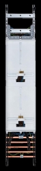 F-TRONIC Zählerfeld Z16 1-feldrig H=1350mm 2-3.HZ