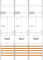 F-TRONIC Zählerfeld Z31B-16 3-feldrig H=1050mm 3-3.HZ 16qmm