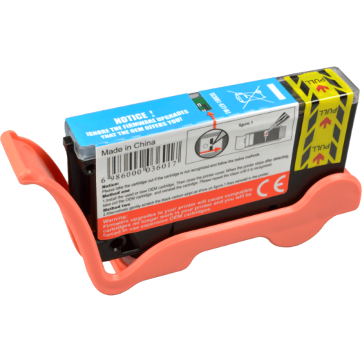 Kompatible Tinte ersetzt Lexmark 14N1069E 100XL cyan