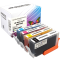4 Ampertec Tinten ersetzt HP N9J74AE 364XL Multipack KCMY