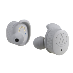 audio-technica ATH-SPORT7TW True Wireless IE Headphones grey
