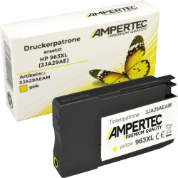 Kompatible Tinte ersetzt HP 3JA29AE 963XL yellow