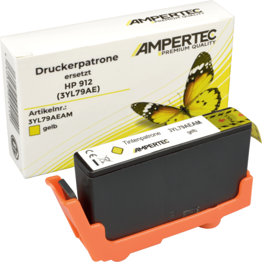 Kompatible Tinte ersetzt HP 3YL79AE 912 yellow