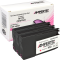 3 Ampertec Tinten ersetzt HP 3ED78A 712 Multipack magenta