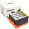 4 Ampertec Tinten ersetzt HP 6ZC73AE 903 Multipack KCMY