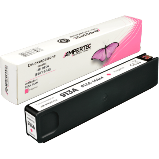 Kompatible Tinte ersetzt HP F6T78AE 913A magenta