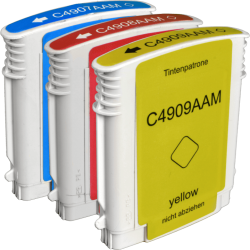 3 Kompatible Tinten ersetzt HP 940XL Multipack CMY