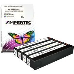 4 Kompatible Tinten ersetzt HP 973X Multipack KCMY