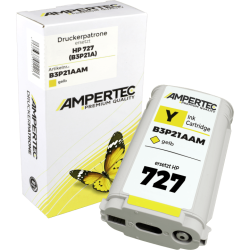 Kompatible Tinte ersetzt HP B3P21A 727 yellow