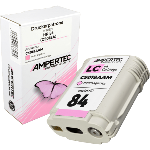 Kompatible Tinte ersetzt HP C5018A 84 photo magenta