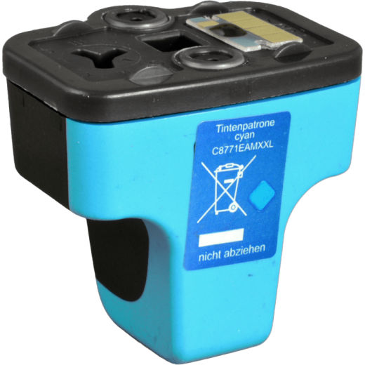Kompatible Tinte ersetzt HP C8771E 363XXL cyan