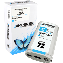 Kompatible Tinte ersetzt HP C9371A 72 cyan