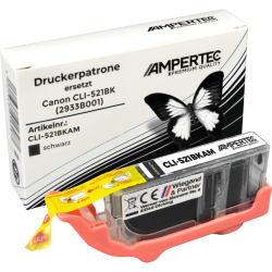 Kompatible Tinte ersetzt Canon CLI-521BK schwarz