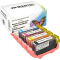 4 Ampertec Tinten ersetzt Canon CLI-526 Multipack KCMY