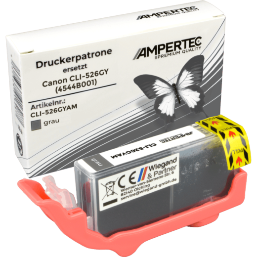Kompatible Tinte ersetzt Canon 4544B001 CLI-526GY grau