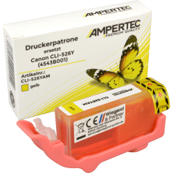 Kompatible Tinte ersetzt Canon 4543B001 CLI-526Y yellow
