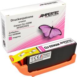 Kompatible Tinte ersetzt Canon CLI-531M magenta