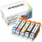 5 Ampertec Tinten ersetzt Canon CLI-551XL Multipack KCMY GY
