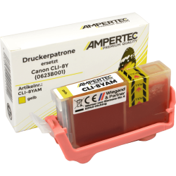 Kompatible Tinte ersetzt Canon CLI-8Y 0623B001 yellow