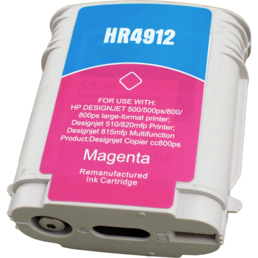 Kompatible Tinte ersetzt HP C4912A No 82 magenta