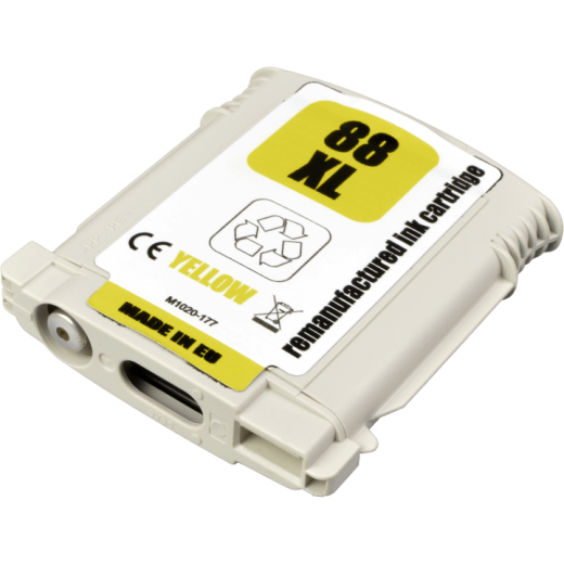 Kompatible Tinte ersetzt HP C9393A No 88XL yellow
