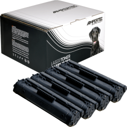 4 Kompatible Toner ersetzt HP C4092A 92A Multipack schwarz