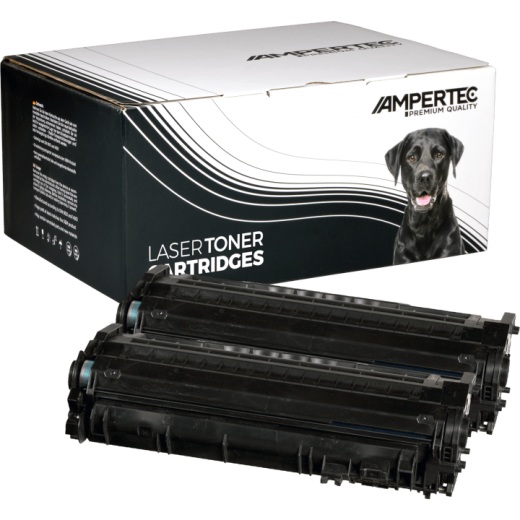 2 Kompatible Toner ersetzt HP Q5949XD 49X Doppelpack schwarz