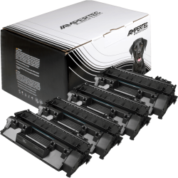 4 Kompatible Toner ersetzt HP CE505A 05A Multipack schwarz