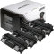 4 Kompatible Toner ersetzt HP CE505A 05A Multipack schwarz